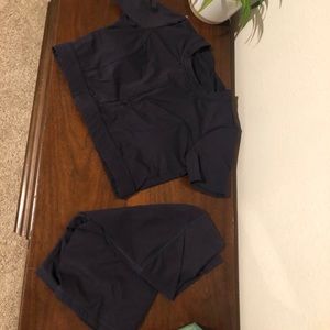 Workout crop top bra